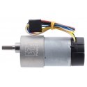 DC motor 37Dx73L with 100:1 gear 12V 100RPM + encoder CPR 64, Pololu 4755