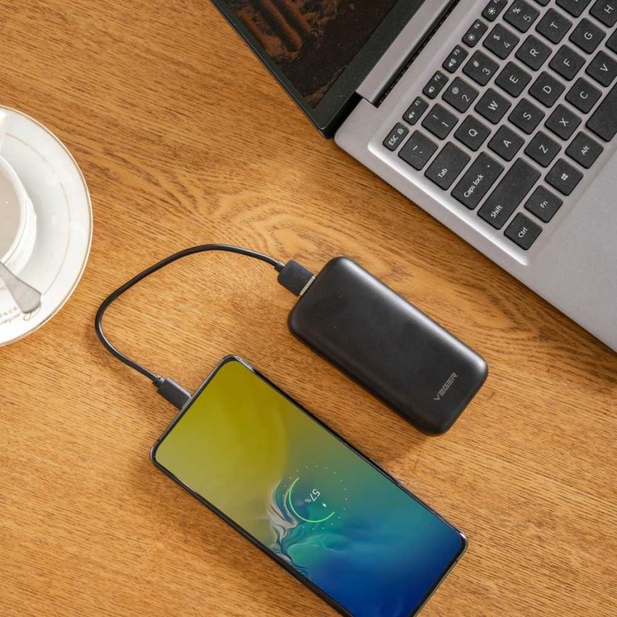 VEGER Powerbank 10000 mAh PD QC3.0 3A 20W S10 (W1135) musta – 4
