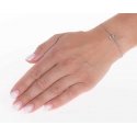 Silvego Fine silver angel bracelet with clear zircons MW2233B Silvego Fine silver angel bracelet with clear zircons MW2233B