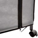 5five Simply Smart Textile vaatekaappi, 118x48x168 cm, musta 5five Simply Smart Textile vaatekaappi, 118x48x168 cm, musta