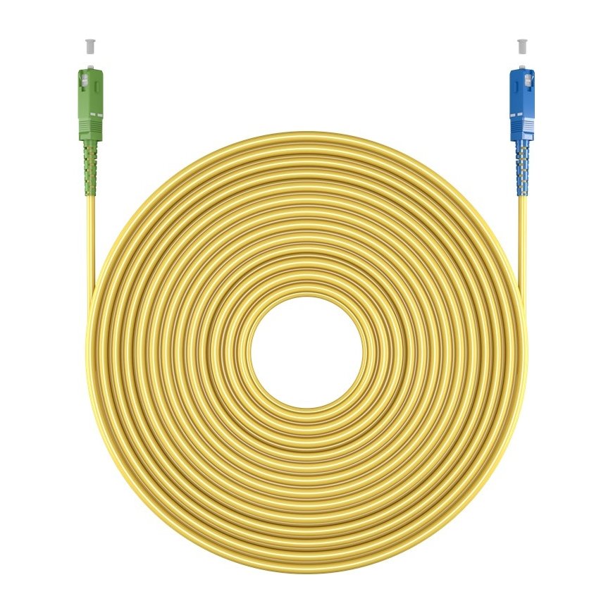 Goobay 59666 InfiniBand/fibre optic cable 30 m SC FTTH Желтый – 3