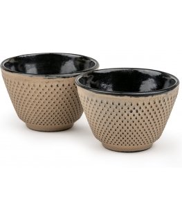 1x2 Bredemeijer tea cups Xilin cast iron camel 153097