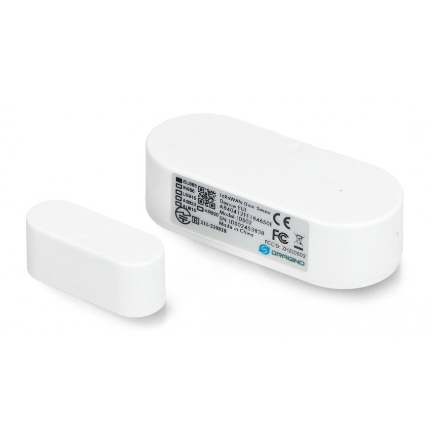 Seeed Studio LDS02 LoRaWAN Door and Window Opening Sensor - EU868MHz - Smart Home, Wireless, OTAA - Seeedstudio 101990921 – 2