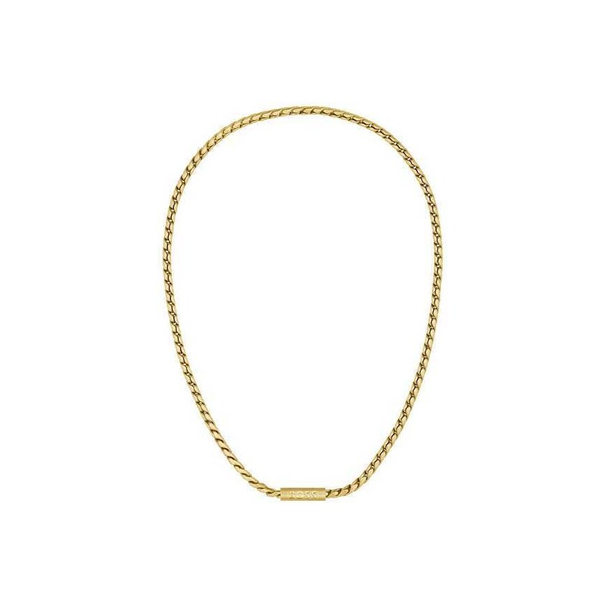 Hugo Boss Stilingas paauksuotas karoliai vyrams Doran 1580694