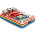 Pibow Coupe 5 – Raspberry Pi 5 Degree – Rainbow – PiMoroni PIM678 Pibow Coupe 5 – Raspberry Pi 5 Degree – Rainbow – PiMoroni PIM678