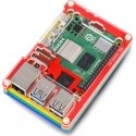 Pibow Coupe 5 – Raspberry Pi 5 Degree – Rainbow – PiMoroni PIM678 Pibow Coupe 5 – Raspberry Pi 5 Degree – Rainbow – PiMoroni PIM678