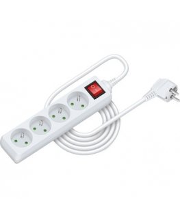 Konnoc DX-4F 5m four-socket power cord