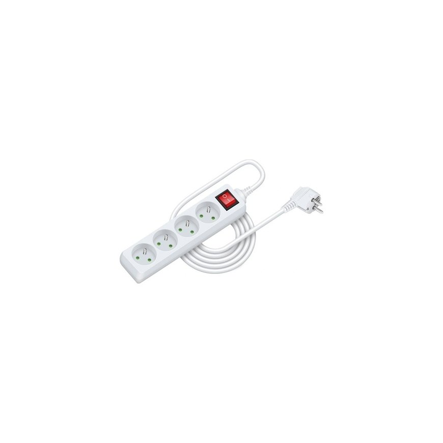 Konnoc DX-4F 5m four-socket power cord