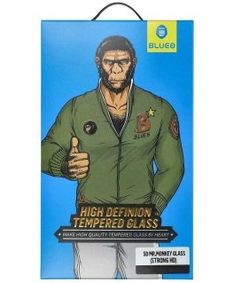 Blueo LCD protective glass 5D Mr. Monkey Glass (Strong HD) Apple iPhone 14 Pro Max black