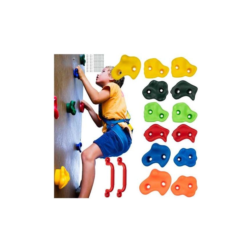 When climbing, it fits 15 pieces of Kruzzel 25396