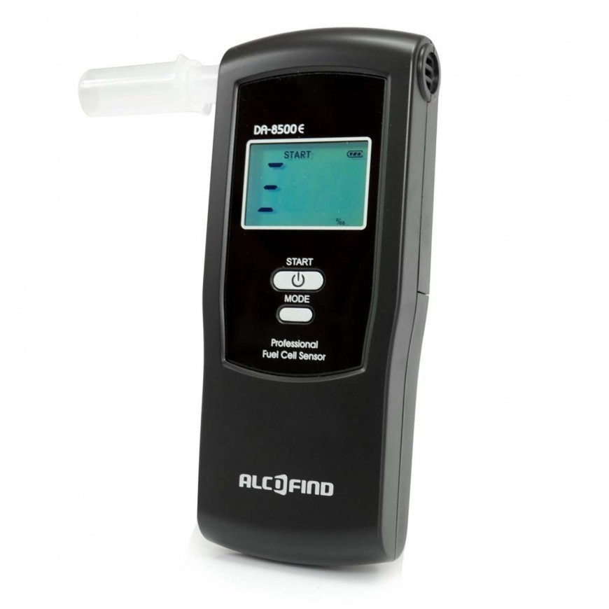 Alcofind DA 8500E elektrocheminis alkotesteris + kandikliai – 2
