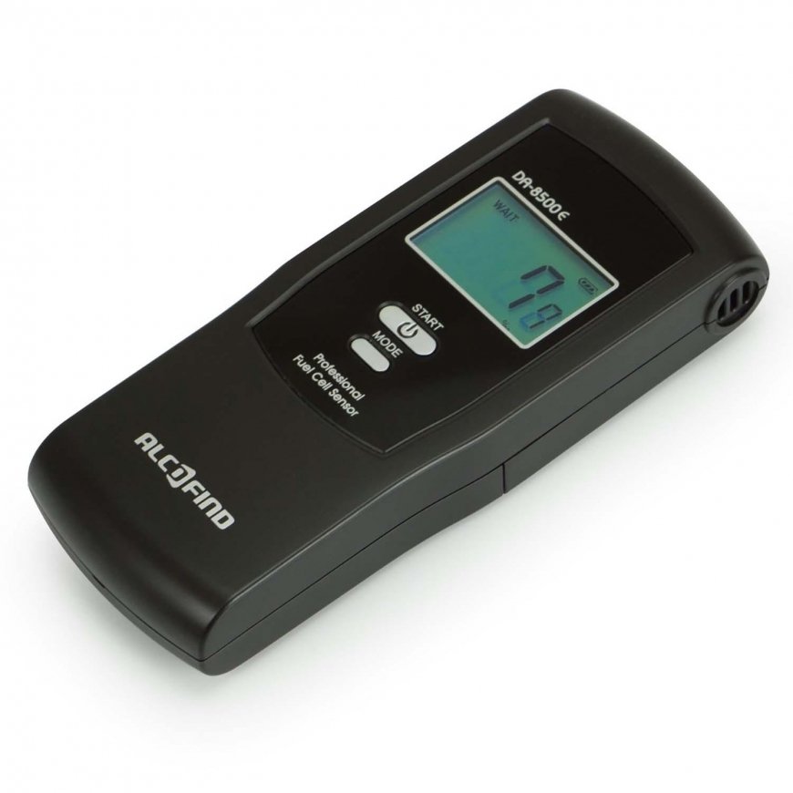 Alcofind DA 8500E elektrocheminis alkotesteris + kandikliai – 3