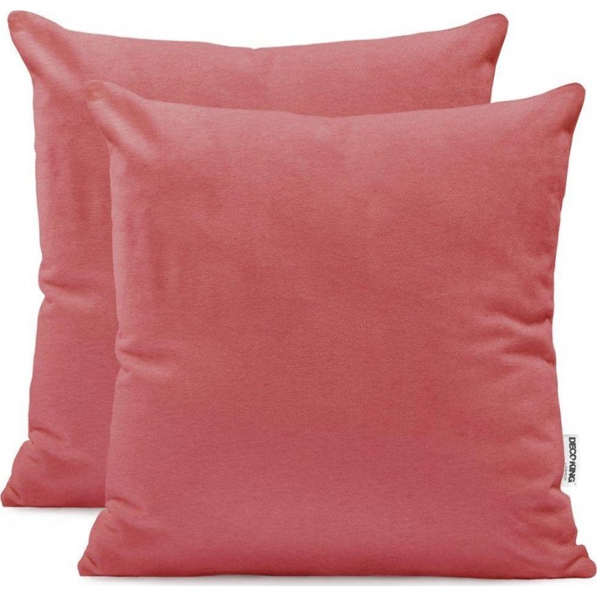 DecoKing Pillowcase OLDROSE 80x80*2