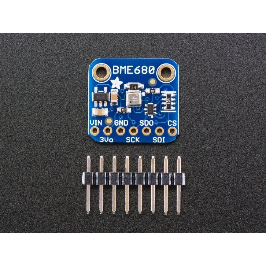 Adafruit BME680 - Temperature Humidity Pressure VOC Gas Sensor 3.3V - 5V I2C / SPI – 2