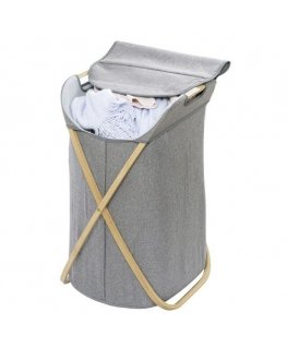 Weko Bamboo Bamboo pyykkikori, suljettu, tilavuus 79 litraa