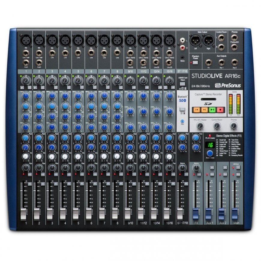 PreSonus StudioLive Mixer AR16c USB