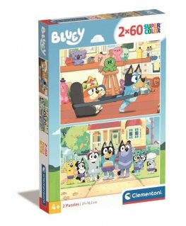 Clementoni Dėlionė 2x60 vnt. - Bluey