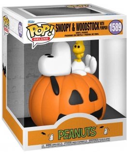 Funko POP figure Deluxe Peanuts Snoopy & Woodstock with Pumpkin