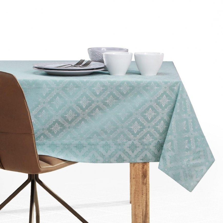 DecoKing Tablecloth MAYA BRD MINT 30X100 – 4