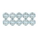 NeoPixel RGBW Mini Button PCB SK6812 LEDs 10 pcs, - Adafruit 4776