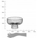 Secret De Gourmet Fruit basket with base, metal, 28 cm, black Secret De Gourmet Fruit basket with base, metal, 28 cm, black