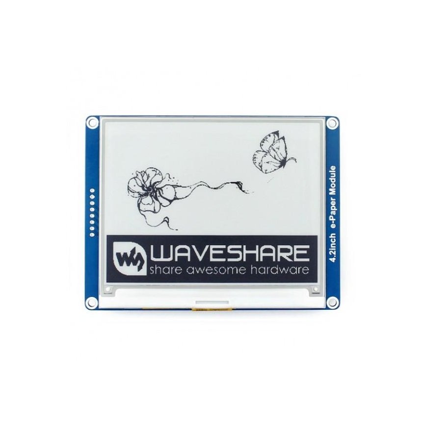Waveshare E-paperinäyttö E-Ink 4.2 – 3