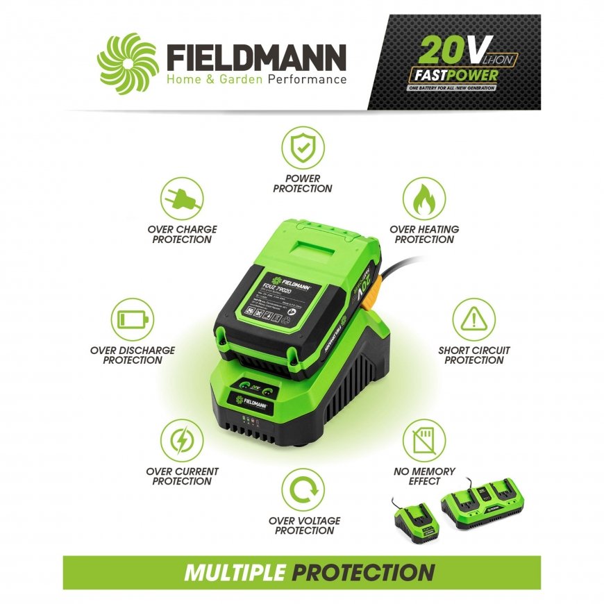 Fieldmann FDUZ 79080 20V Battery 8Ah