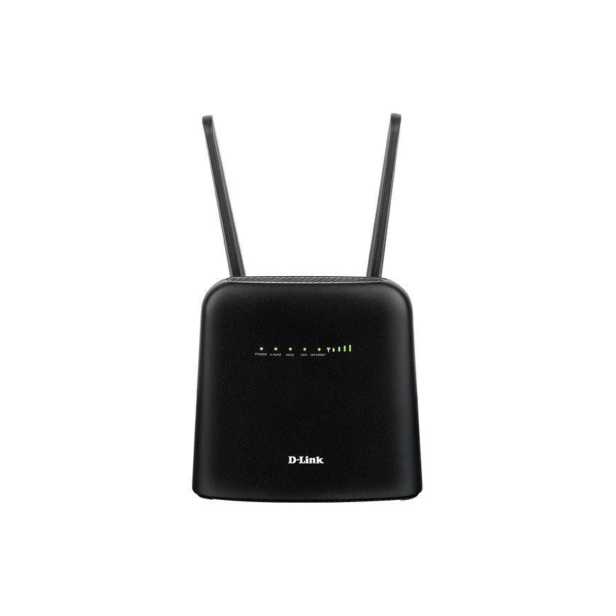 D-Link DWR-960 беспроводной маршрутизатор Гигабитный Ethernet Двухдиапазонный (2,4Ггц/5Ггц) 4G Черны