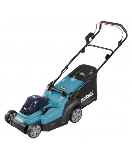 Makita LM003GZ газонокосилка Толкаемая газонокосилка Аккумулятор Черный, Синий