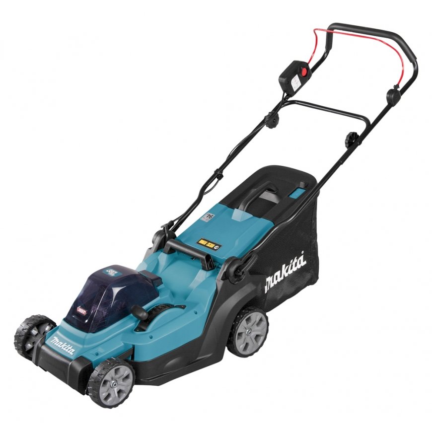 Makita LM003GZ žoliapjovė Stumiama žoliapjovė Baterija Juoda, Mėlyna