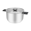 Resto Kitchenware Anser 5,8 L Apaļš Melns, Nerūsējošs tērauds Resto Kitchenware Anser 5,8 L Apaļš Melns, Nerūsējošs tērauds