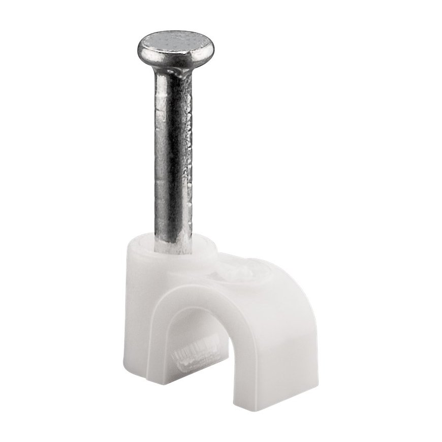 Goobay 17076 kabelio apkaba Balta 100 vnt