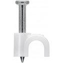 Goobay Cable Clip 4 mm, white Goobay Cable Clip 4 mm, white
