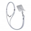 3MK EasyClip siksna Mobilais telefons Neilons, Cinks Pelēks, Sudrabs 3MK EasyClip siksna Mobilais telefons Neilons, Cinks Pelēks, Sudrabs