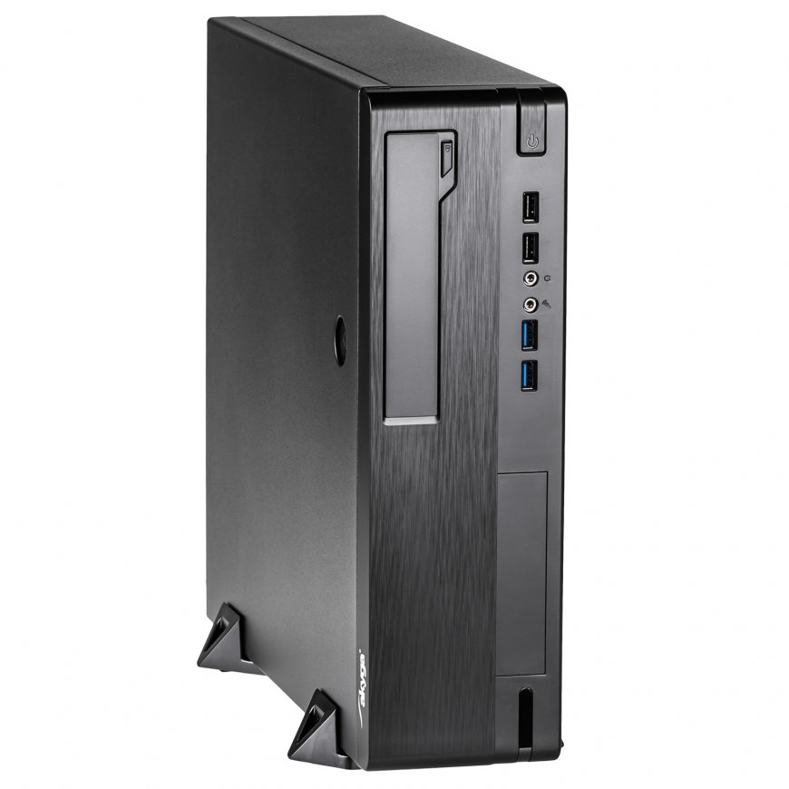 Akyga AK-502-02BK kompiuterio korpusas „Midi Tower“ Juoda