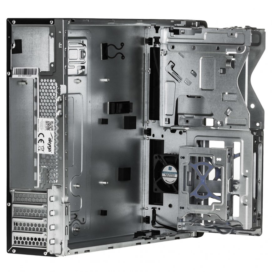 Akyga AK-502-02BK datoru korpuss & statnis Midi Tower Melns – 5