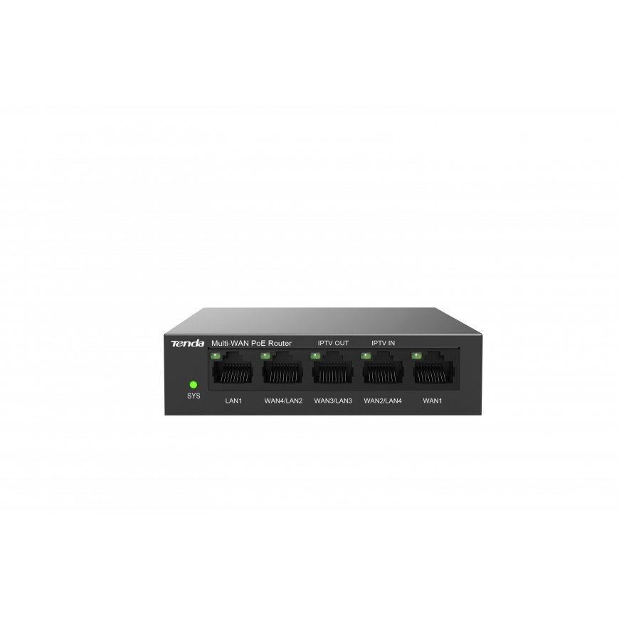 Tenda G0-5G-PoE ar vadiem pievienojams rūteris