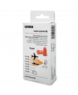 Uvex 2112131 ausies kamštukas Daugkartiniai ausų kištukai Oranžinė 15 vnt