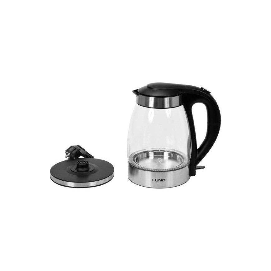 Yato W-68172 electric kettle 1.8 L 2200 W Transparent – 2
