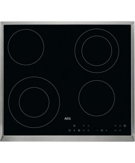 AEG HK634021XB Must Sisseehitatud 56 cm Keraamiline 4 tsoon(id)