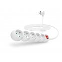 Connect IT CI-1284 power extension 5 m 5 AC outlet(s) Indoor White Connect IT CI-1284 power extension 5 m 5 AC outlet(s) Indoor White