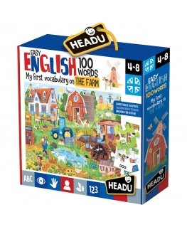 Headu Easy English 100 Words Farm