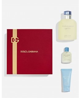 Dolce&Gabbana Light Blue Pour Homme EDT Small Gift Set Miesten 2 kpl