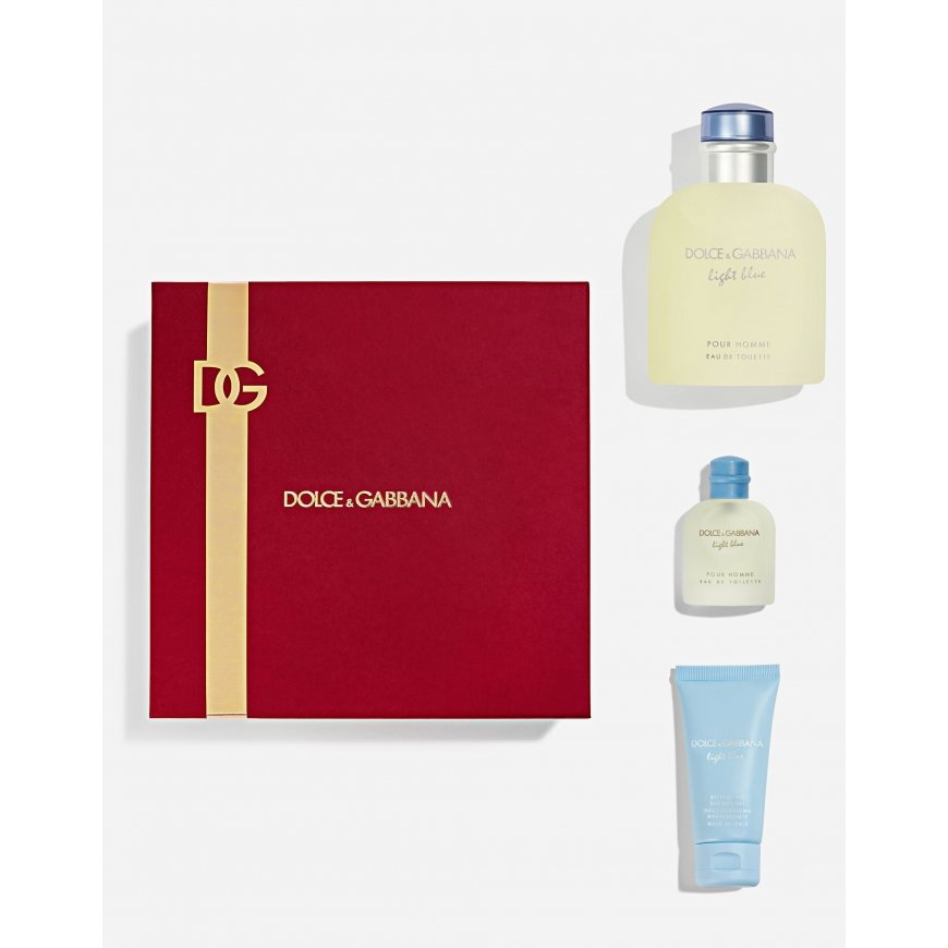 Dolce&Gabbana Light Blue Pour Homme EDT Small Gift Set Men 2 pc(s)