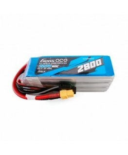 Gens ace G-Tech 2800mAh 22.2V 60C 6S1P Lipo Battery Pack with XT60 plug