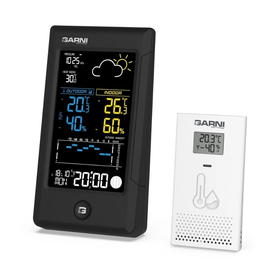 GARNI 615B Precise Black, White LCD DC/Battery – 3