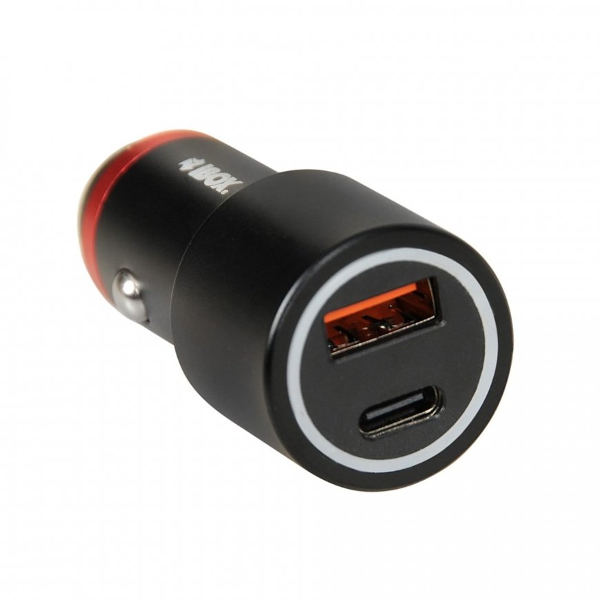 iBox ICC20 mobile device charger Smartphone, Smartwatch, Tablet Black Cigar lighter Fast charging Au