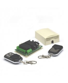Elektrobim 4-channel relay 12-24VDC 433 Mhz with 2 control panels RCD-4C