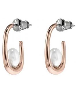 Skagen Charming gold-plated earrings with real pearls Agnethe SKJ1747791