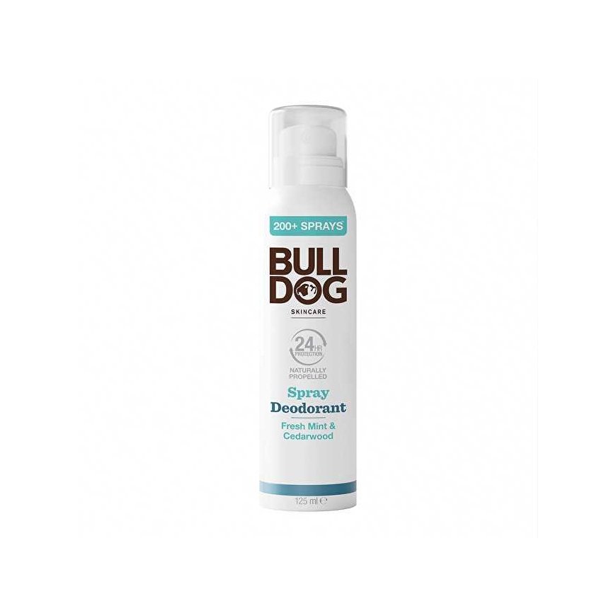 Bulldog Deodorantti spray Fresh Mint & Cedarwood (deodoranttispray) 125 ml